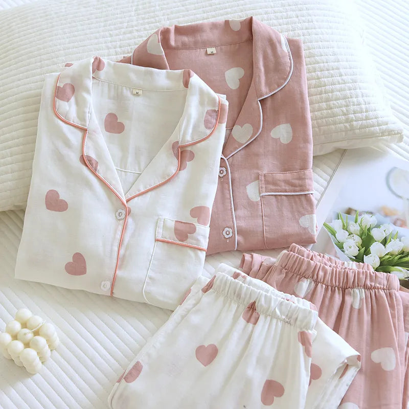 Heartly Cotton Pajama Set