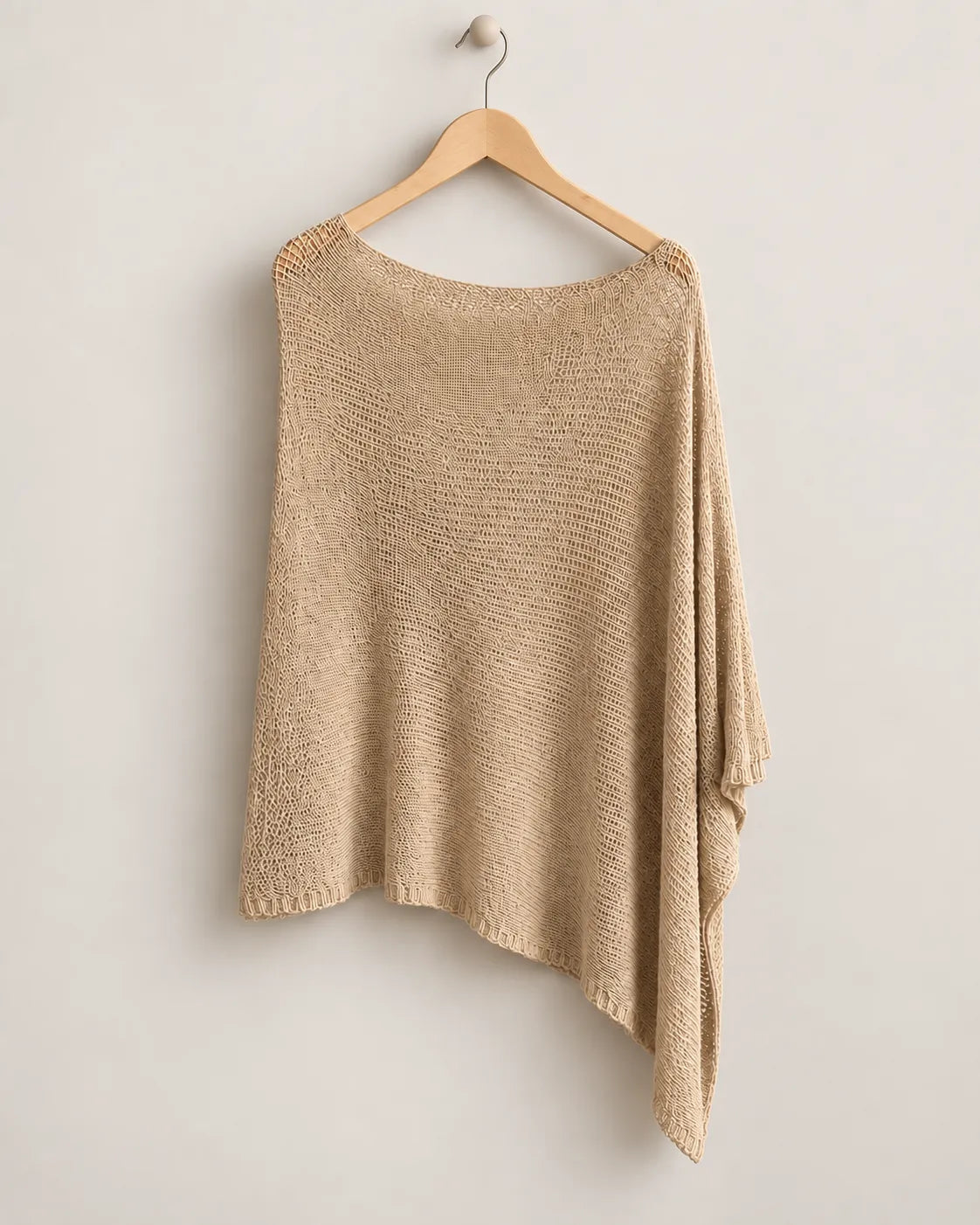 The Boreal Knit Poncho