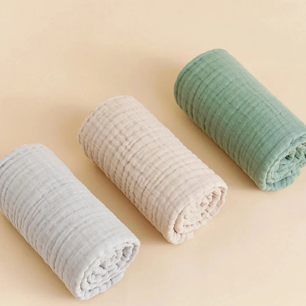 The Boreal Muslin Baby Swaddle