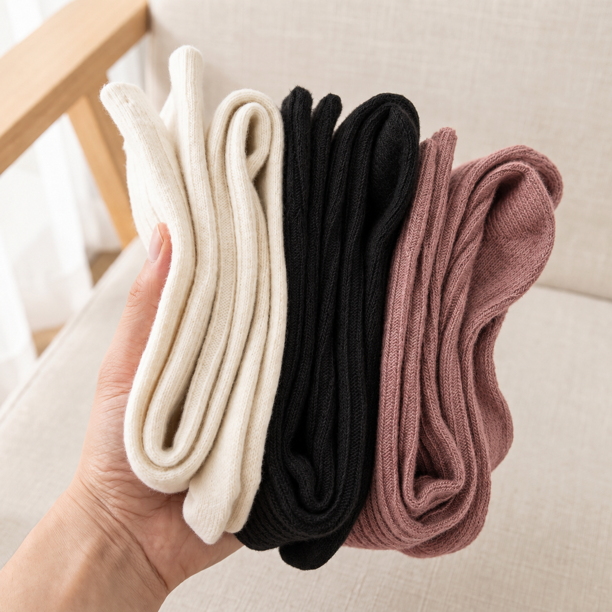 The Boreal Ribbed Lounge Socks – 5-Pack