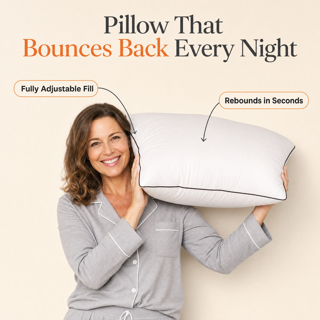The Boreal Adjustable Pillow Set – 2-Pack