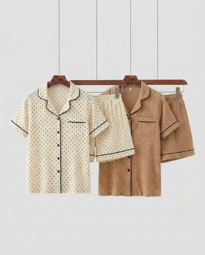 Muslin Dot Pajama Set