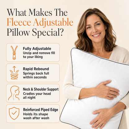 The Boreal Adjustable Pillow Set – 2-Pack