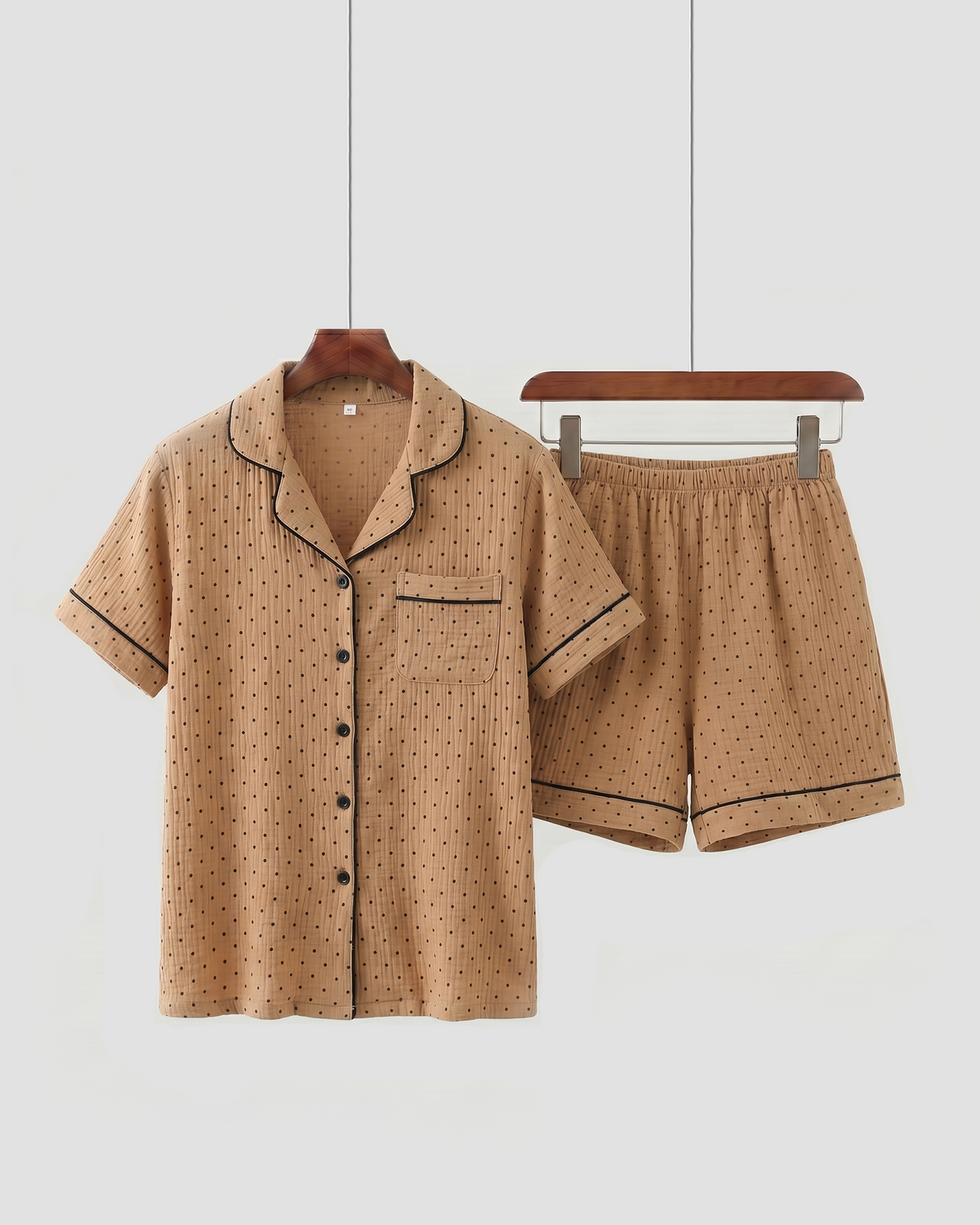 Muslin Dot Pajama Set