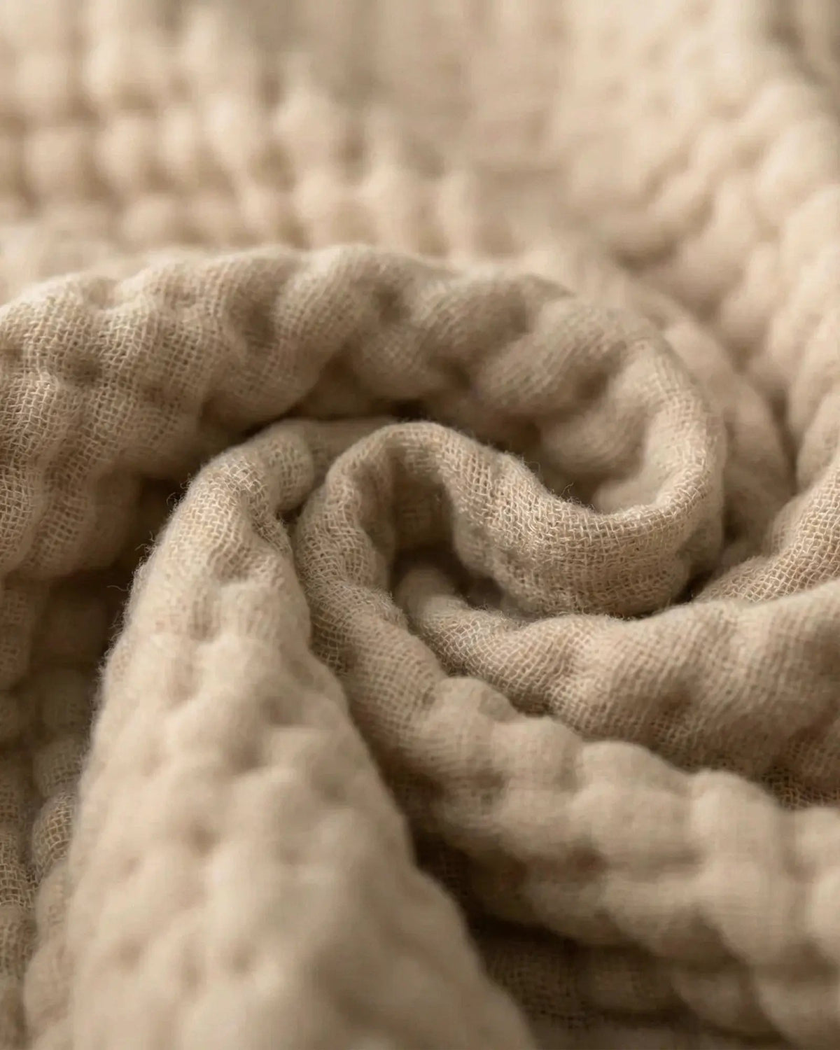 The Boreal Monogrammed Muslin Blanket
