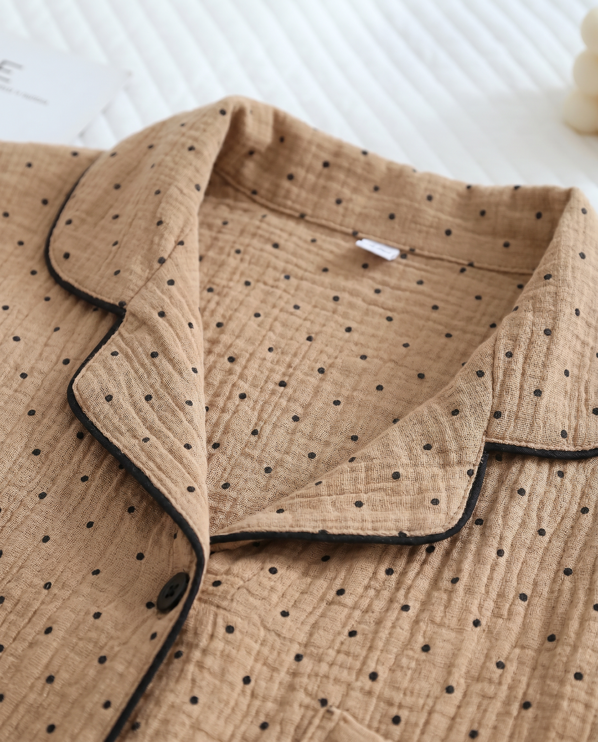 Muslin Dot Pajama Set