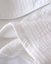 Lara Long-Sleeve Muslin Pajama Set