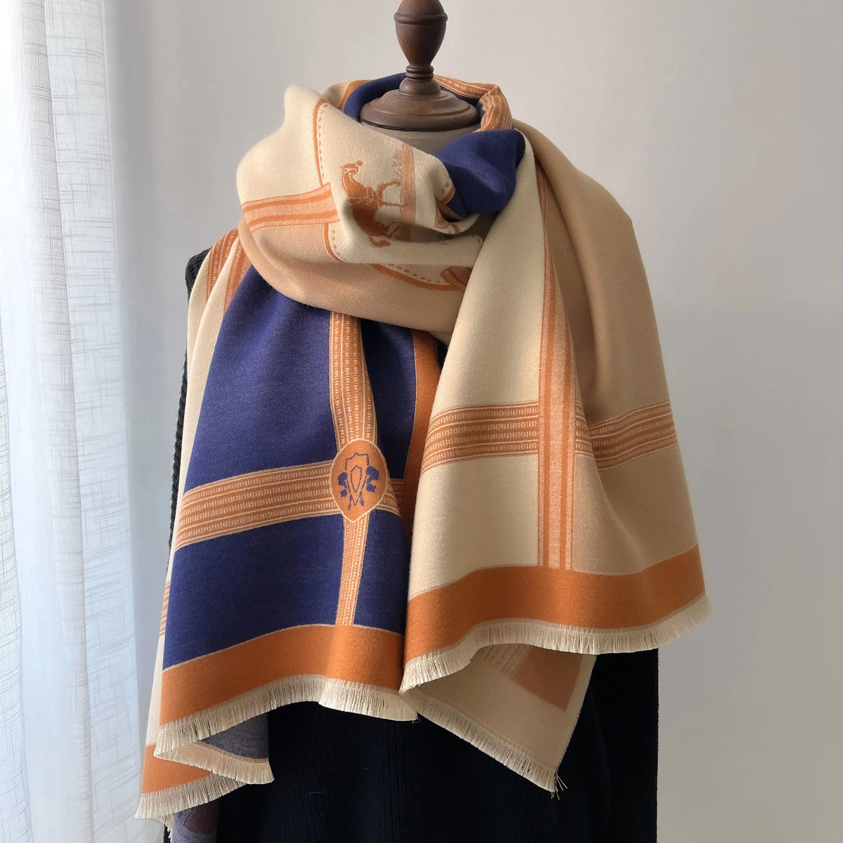 The Boreal Cotton Scarf