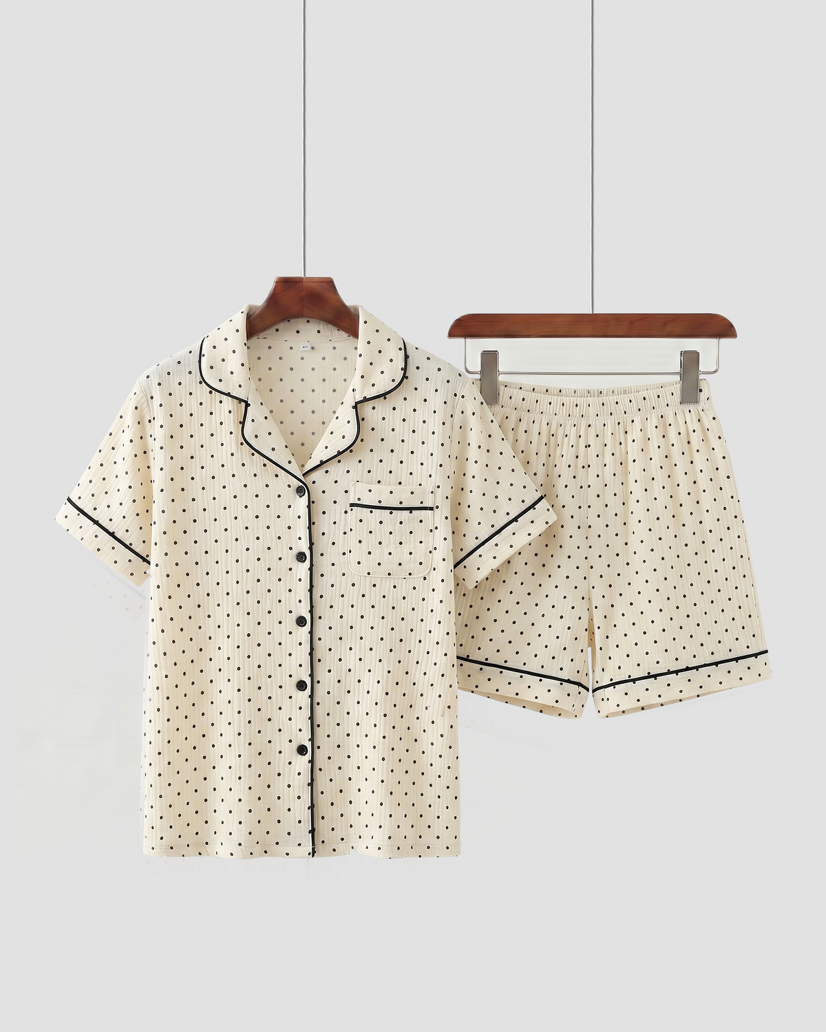 Muslin Dot Pajama Set