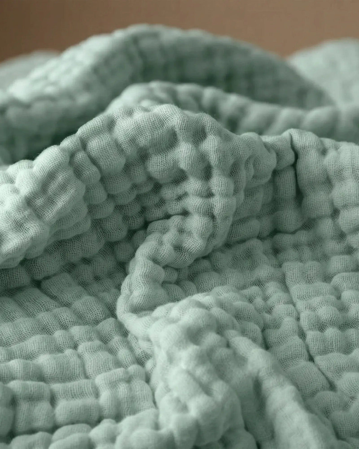 The Boreal Monogrammed Muslin Blanket