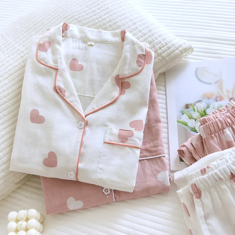 Heartly Cotton Pajama Set