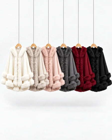 The Boreal Plush Drape Shawl