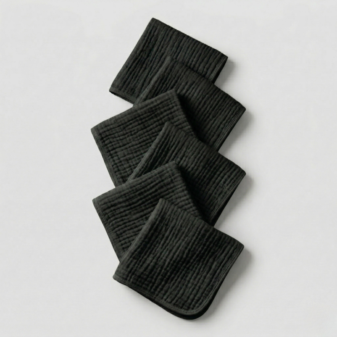The Boreal Muslin Face Towels – 6-Pack
