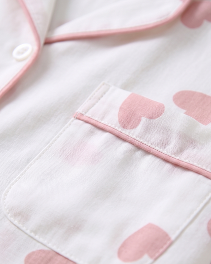 Heartline Cotton Pajama Set