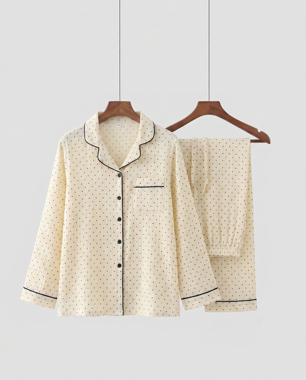 Muslin Dot Pajama Set