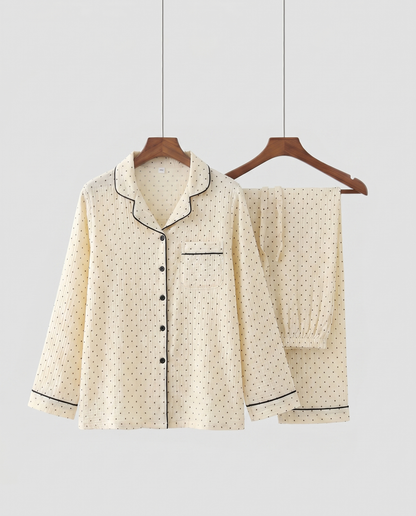 Muslin Dot Pajama Set