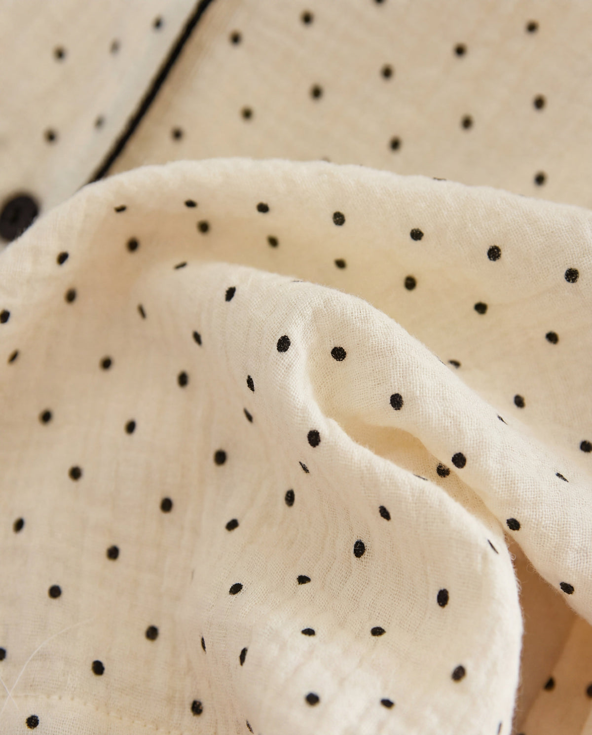 Muslin Dot Pajama Set