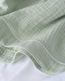Lara Long-Sleeve Muslin Pajama Set