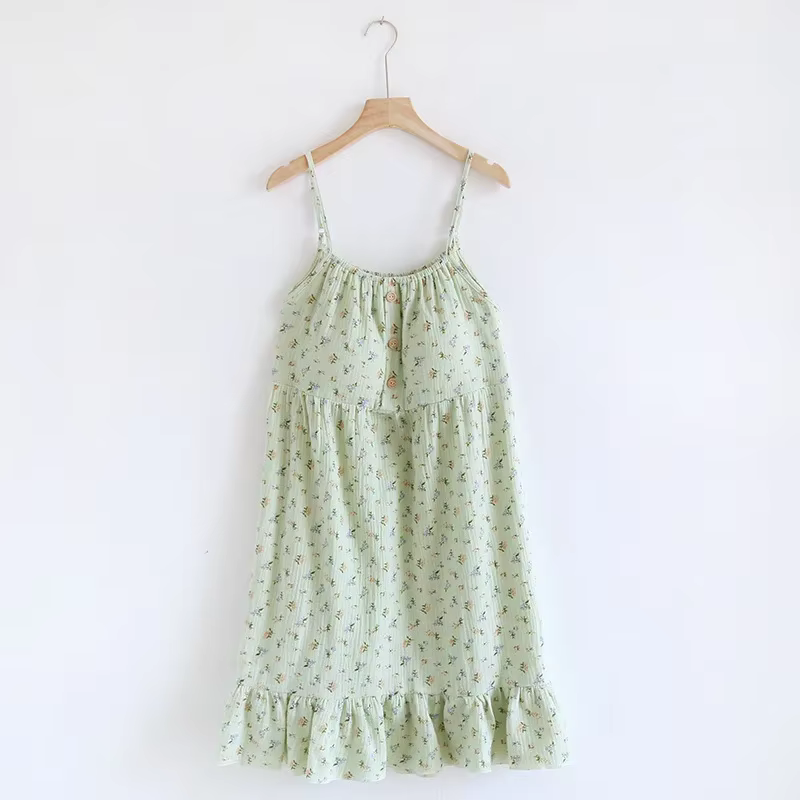 Bloom Muslin Nightgown