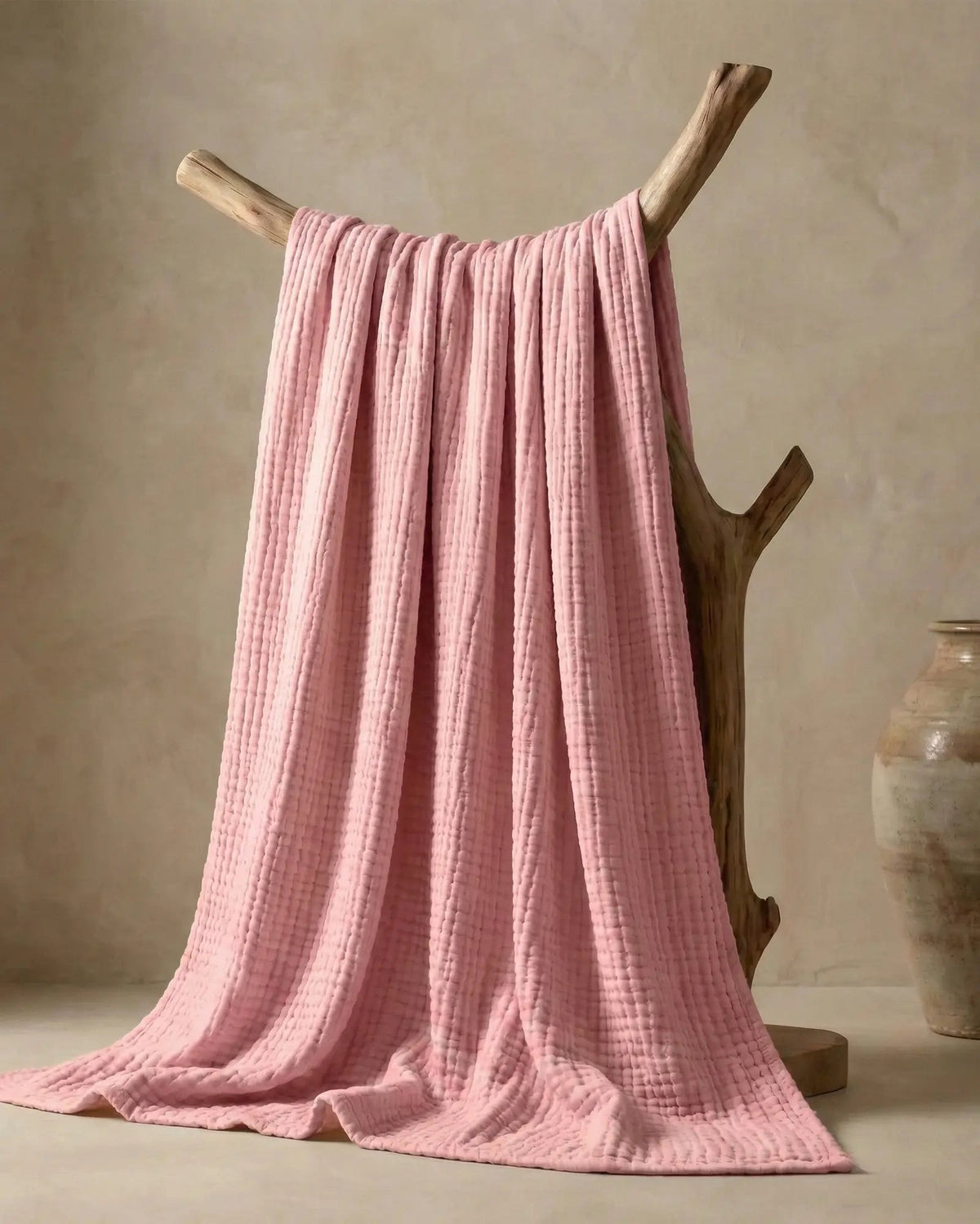 The Boreal Monogrammed Muslin Blanket
