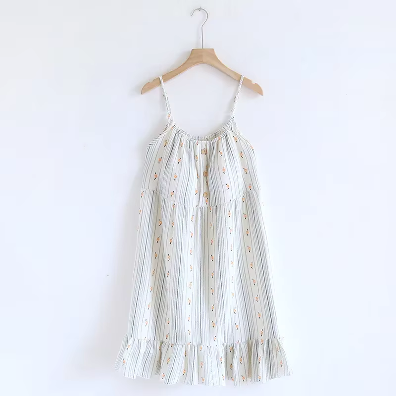 Bloom Muslin Nightgown