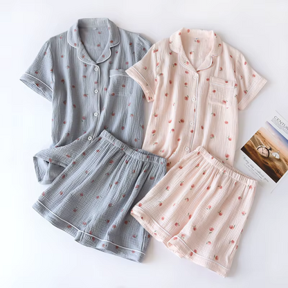 Nuvell Muslin Pajama Set