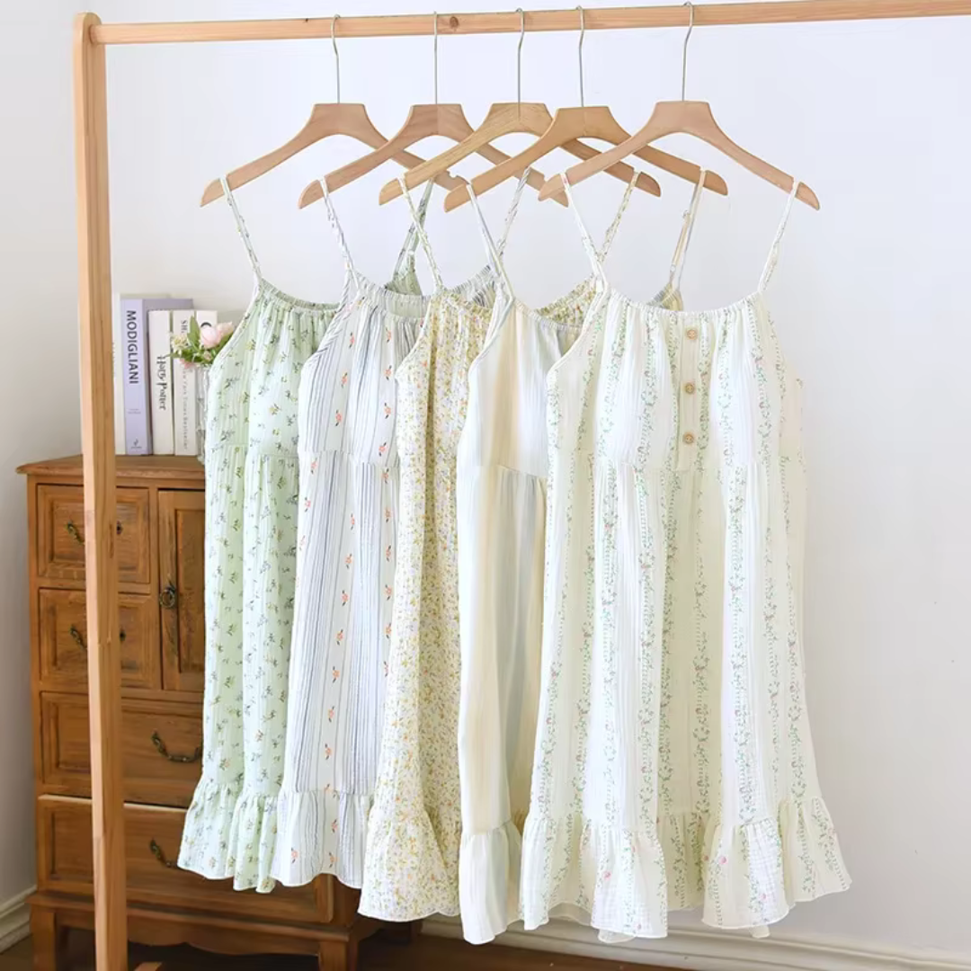 Bloom Muslin Nightgown