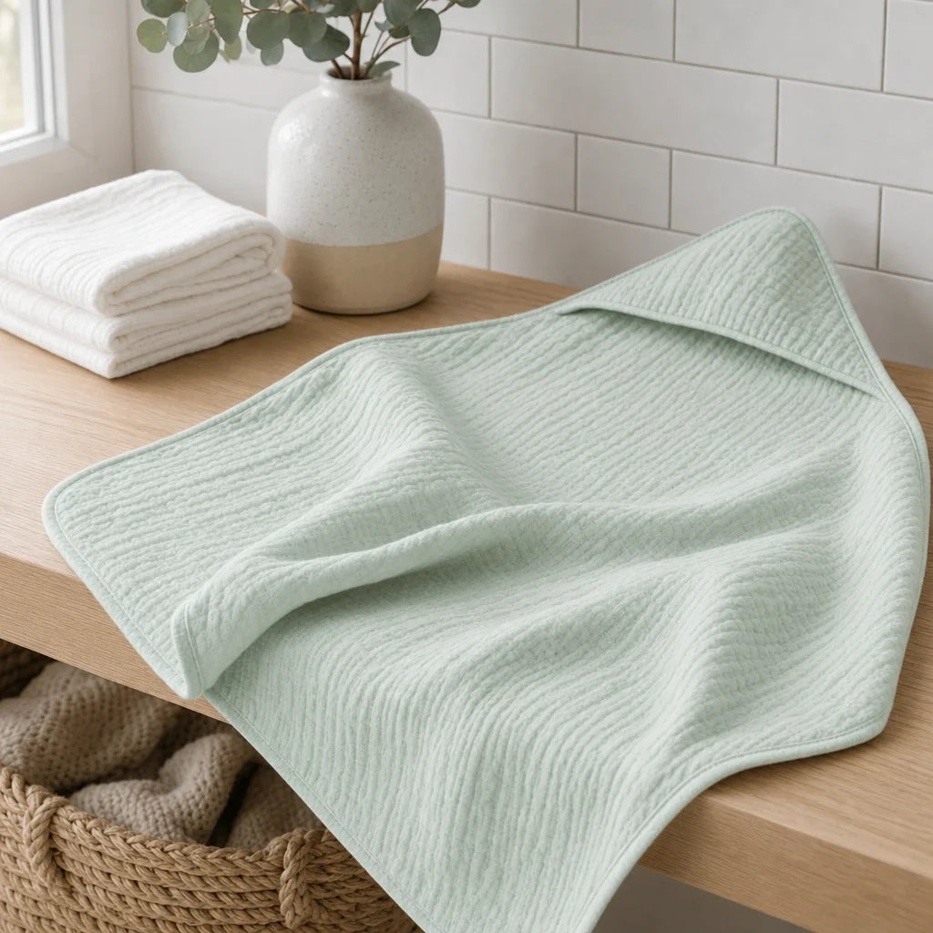 The Boreal Muslin Hooded Towel