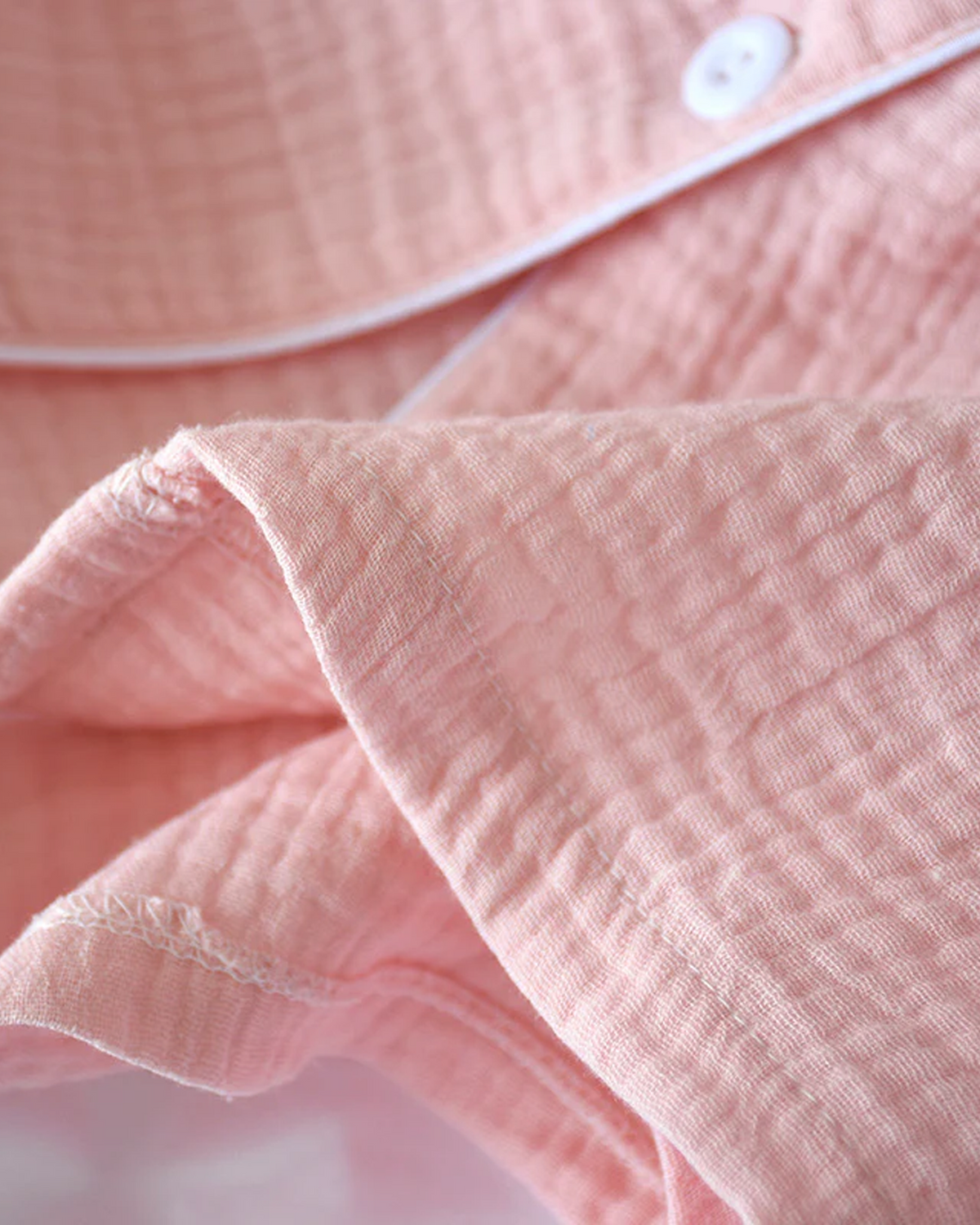 Lara Long-Sleeve Muslin Pajama Set