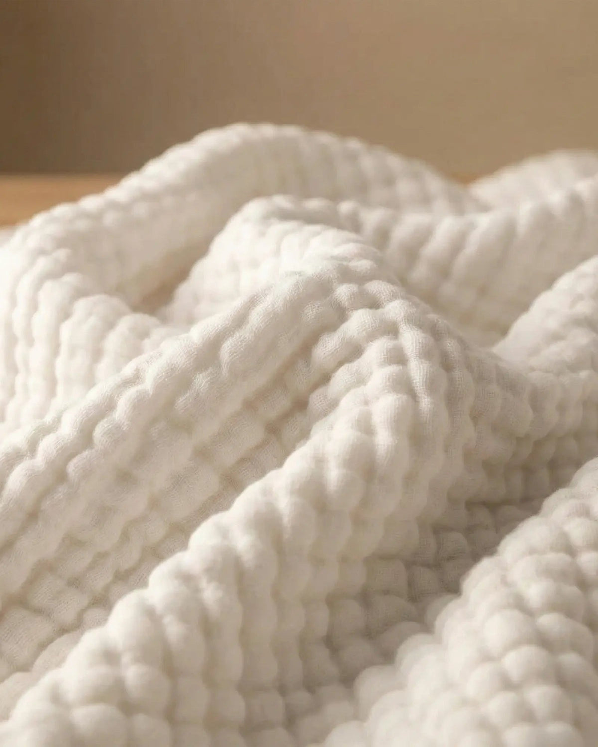 The Boreal Monogrammed Muslin Blanket