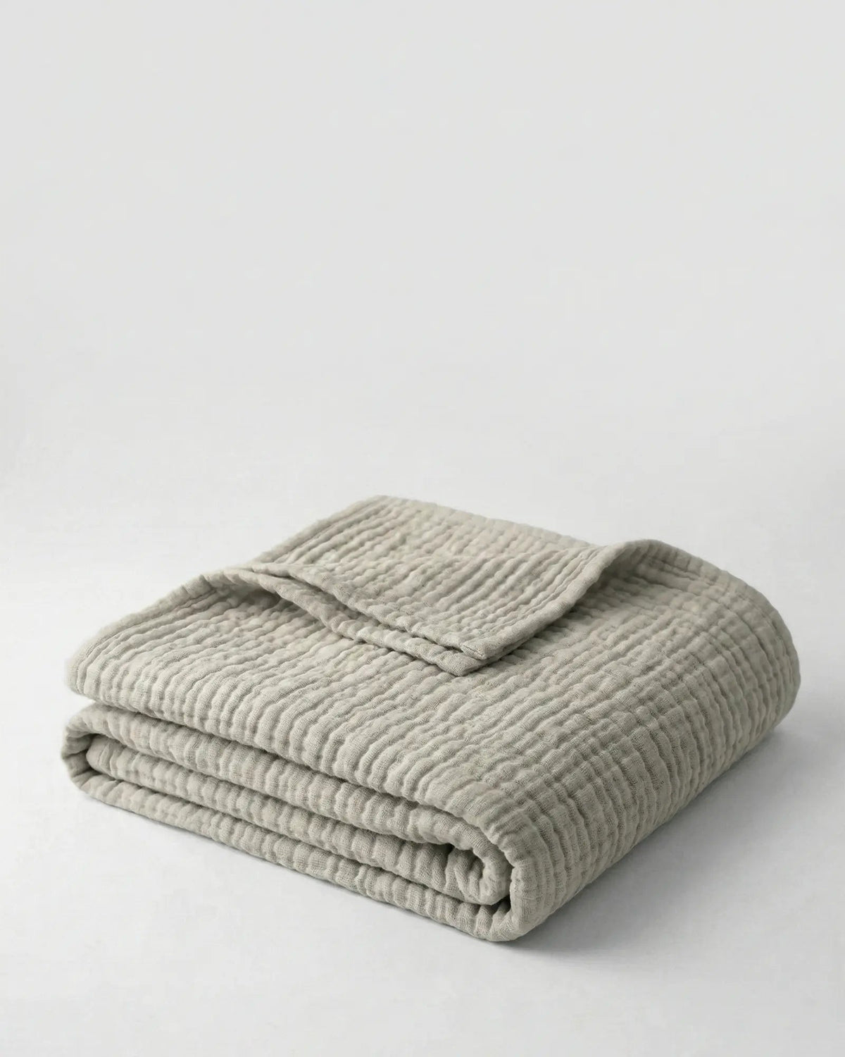 The Boreal Monogrammed Muslin Blanket