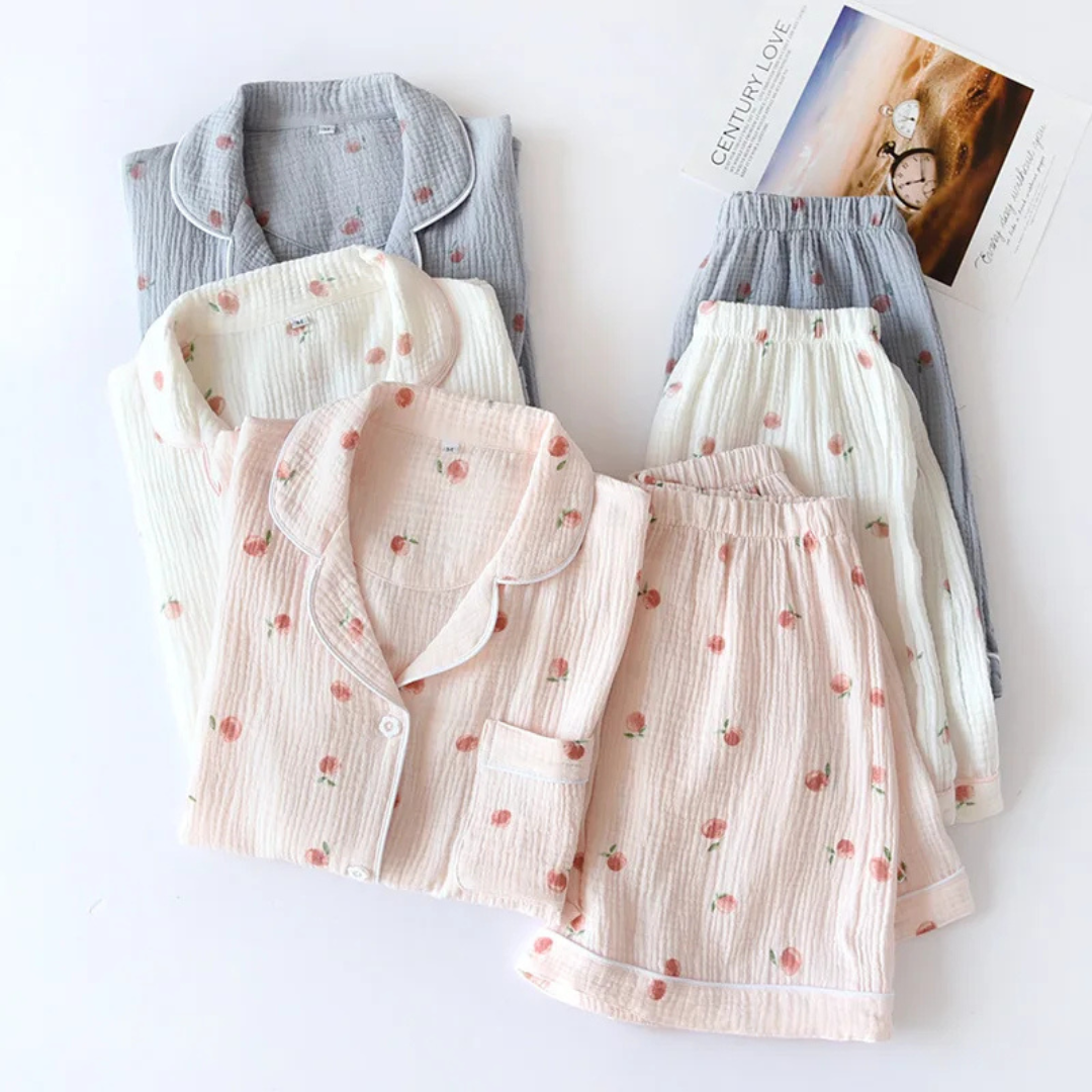Nuvell Muslin Pajama Set