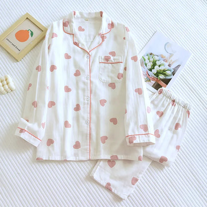 Heartly Cotton Pajama Set