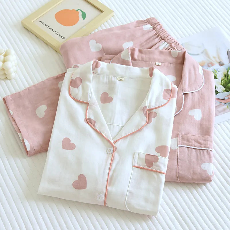 Heartly Cotton Pajama Set