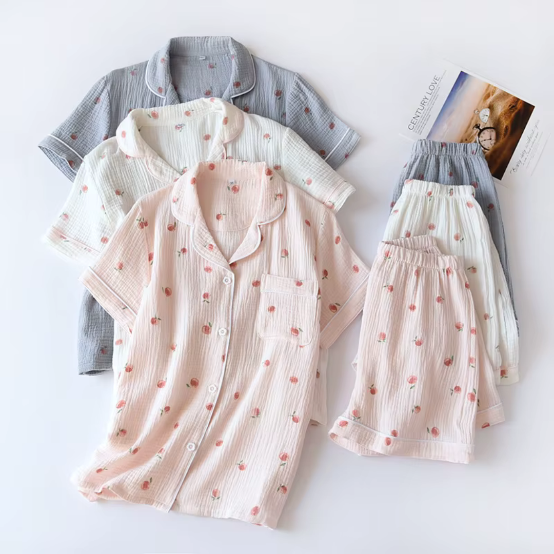 Nuvell Muslin Pajama Set