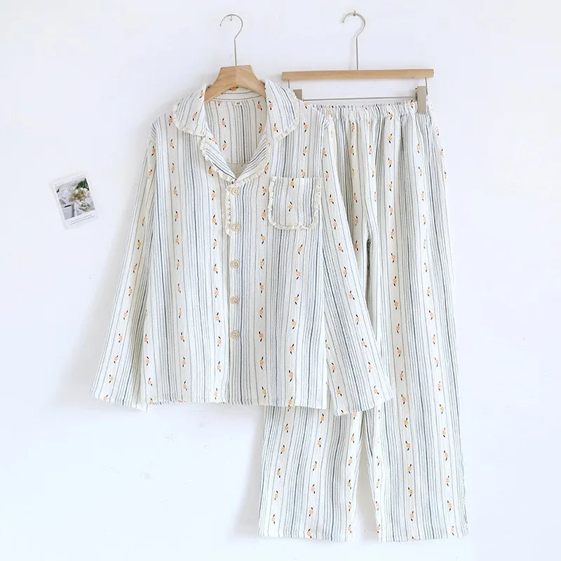 Bloom Muslin Pajama Set