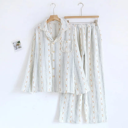 Bloom Muslin Pajama Set