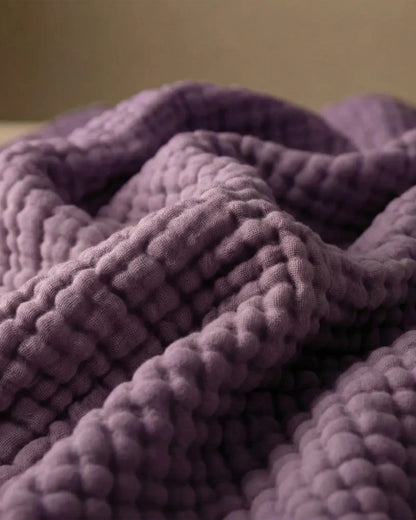 The Boreal Monogrammed Muslin Blanket