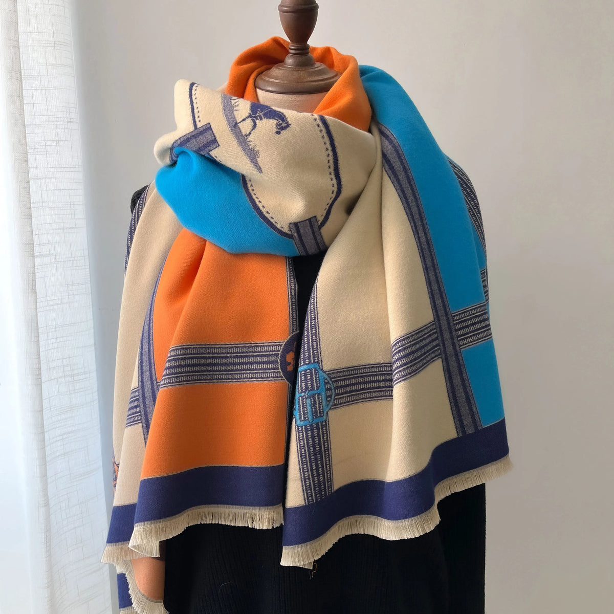 The Boreal Cotton Scarf
