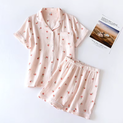 Nuvell Muslin Pajama Set