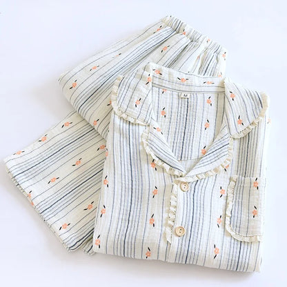 Bloom Muslin Pajama Set
