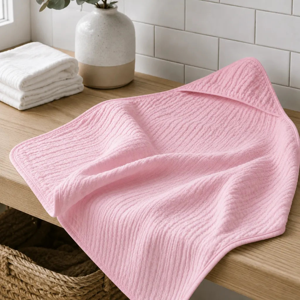 The Boreal Muslin Hooded Towel