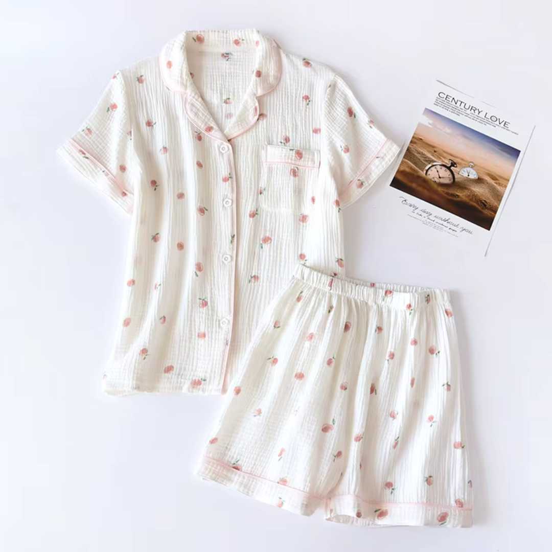 Nuvell Muslin Pajama Set