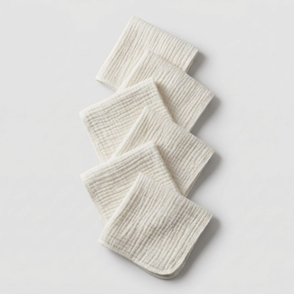 The Boreal Muslin Face Towels – 6-Pack
