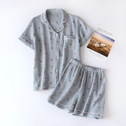 Nuvell Muslin Pajama Set
