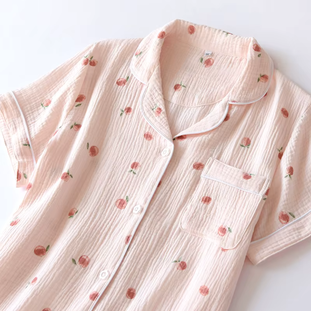 Nuvell Muslin Pajama Set