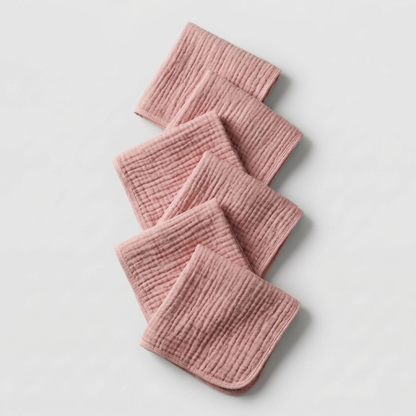 The Boreal Muslin Face Towels – 6-Pack