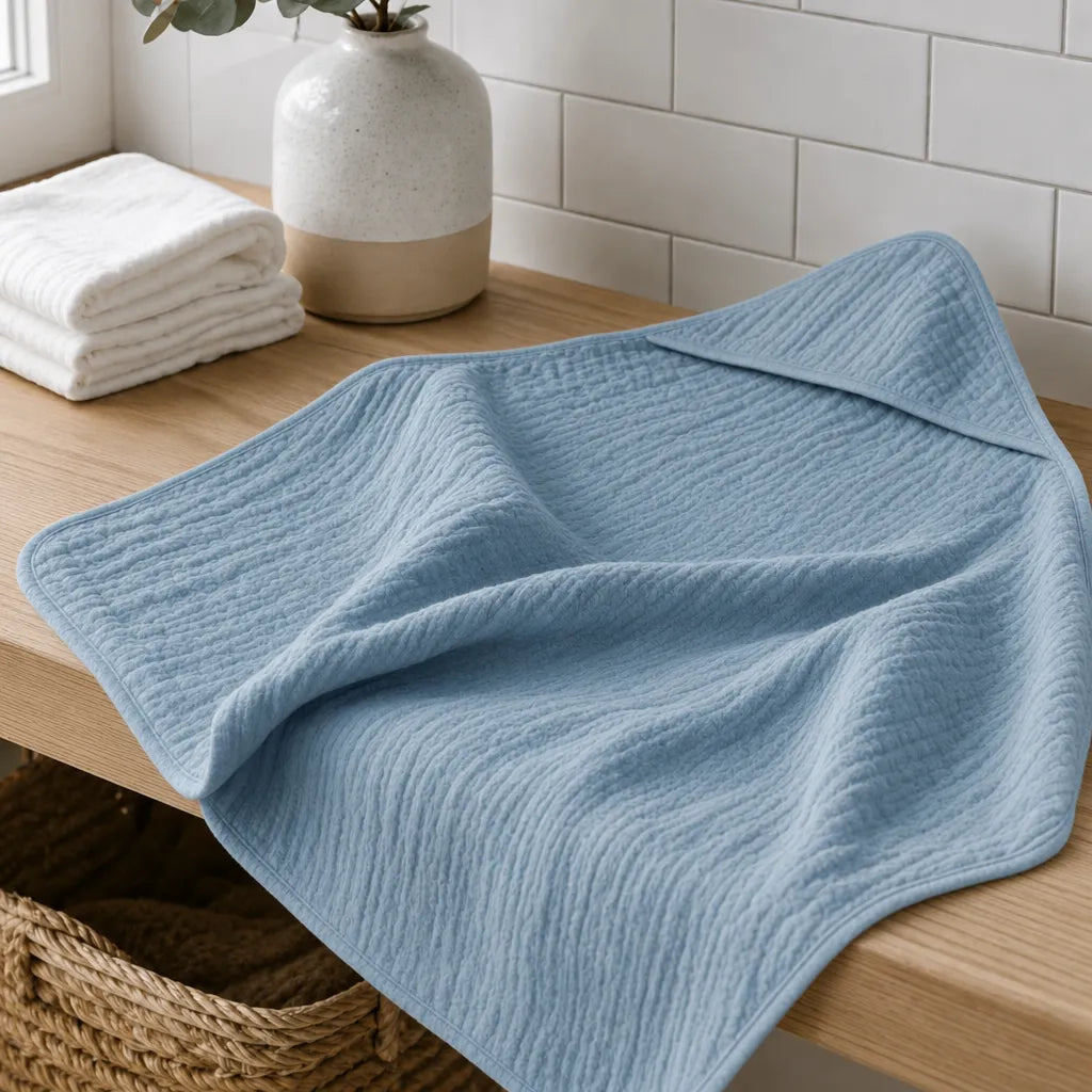 The Boreal Muslin Hooded Towel