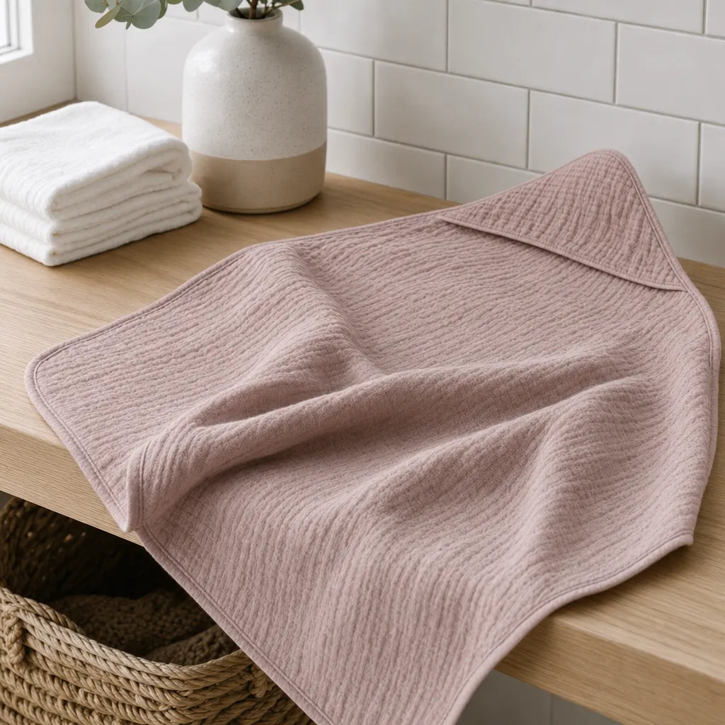 The Boreal Muslin Hooded Towel