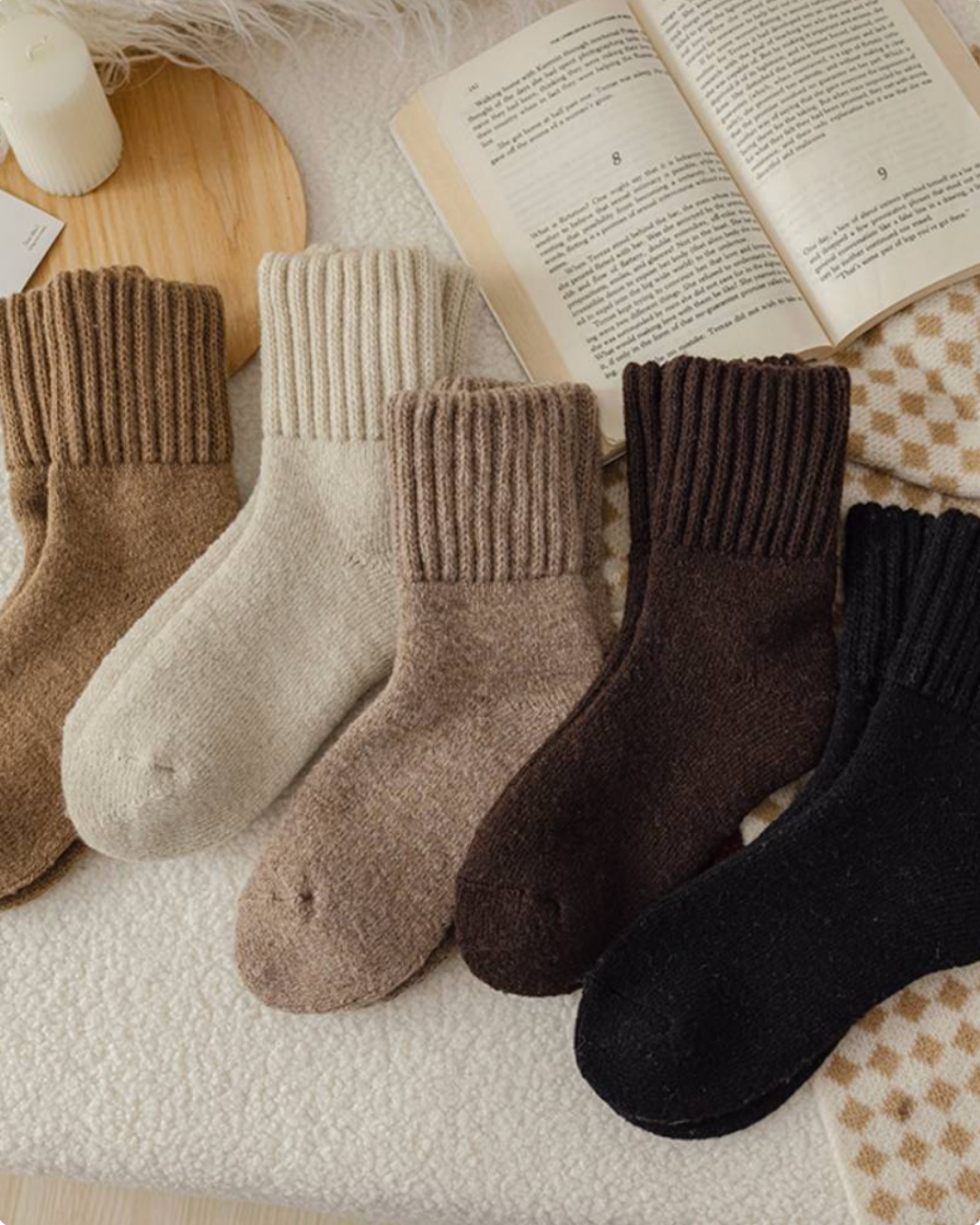The Boreal Knitted Socks – 5-Pack